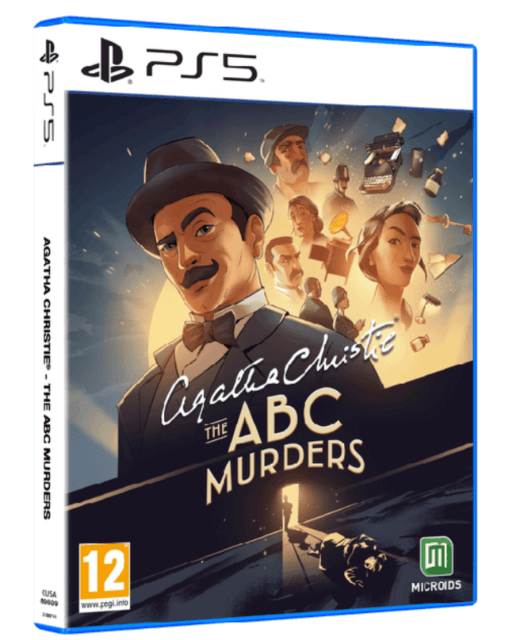 AGATHA CHRISTIE THE ABC MURDERS box art for Playstation 5